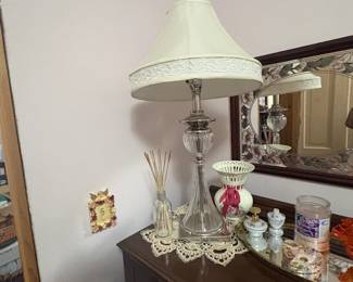 . . . glass lamp