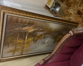 . . . oil landscape