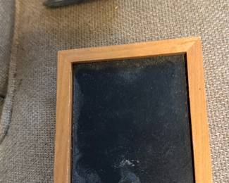 Small Wooden Frame with Black Backing