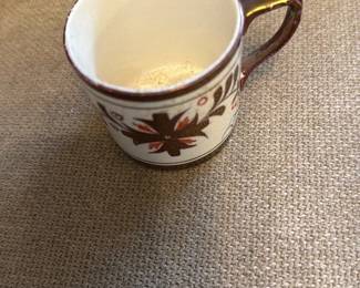 Vintage Floral Ceramic Teacup