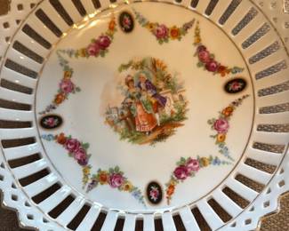 Vintage Decorative Porcelain Bowl