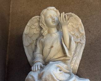 White Angel Figurine