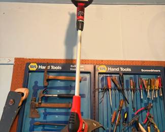 . . . electric weed trimmer