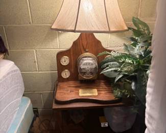 . . . custom lamp!