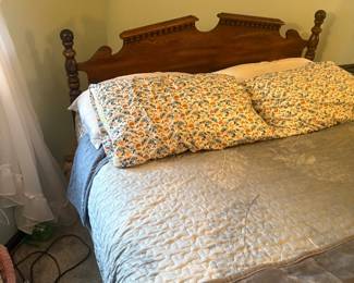 . . . queen bed