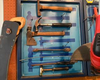 . . . RARE FIND! NAPA hand tool board w/tools