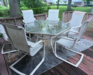 . . . patio set
