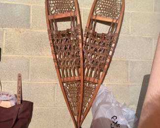 . . . vintage snowshoes
