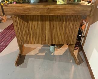 . . . portable bar