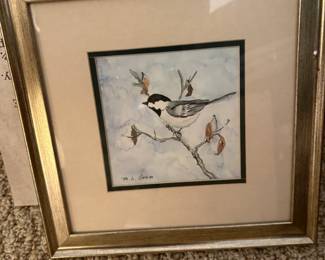 . . . chickadee
