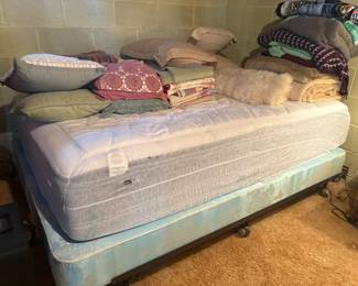 . . . mattress set and accent pillows