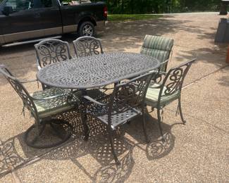 Metal Patio Set