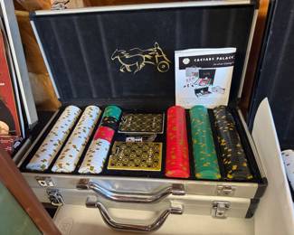 Caesar’s palace poker sets