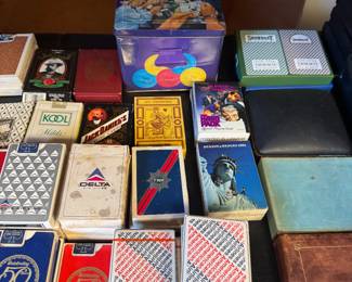 Airline playing cards