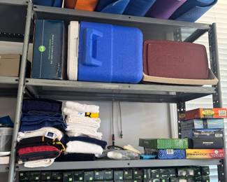 Golf balls, mats, and more