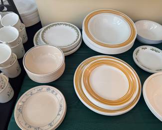 Corelli dishes - multiple patterns and sets