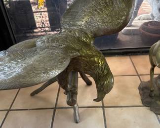 Brass Eagle Statue