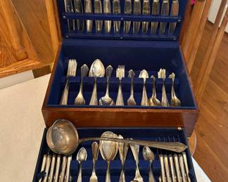 Vintage 800 Silver Formal Flatware Set
