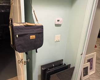 Laptop Bag & Snack Tables 