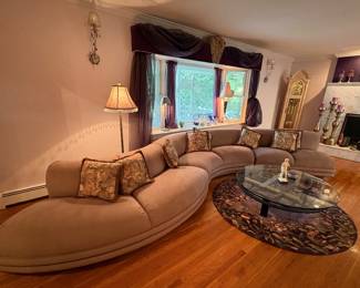 Vladimir Kagan Serpentine Sectional Sofa
