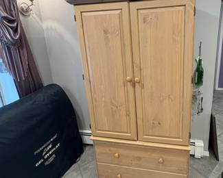 Oak Armoire 