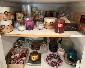 NEW!  Candles & Accessories