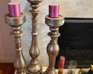 Pillar Candleholders