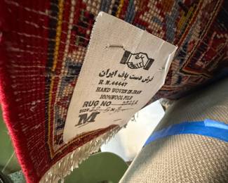 Large hand woven Rug