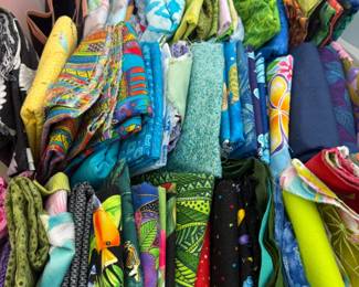 loads and loads of fabric