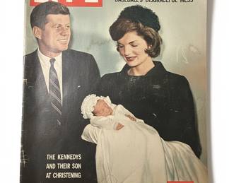 LIFE Magazine - December 19, 1960 - The Kennedys and Their Son at Christening
