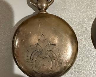 Elgin National Watch Co. Coin Silver Pocket Watch