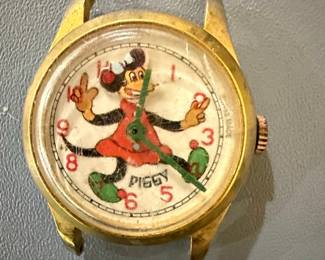 Vintage "Piggy" Character Wristwatch