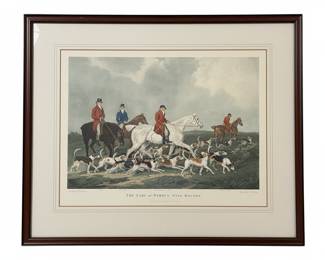 The Earl of Derby's Stag Hounds