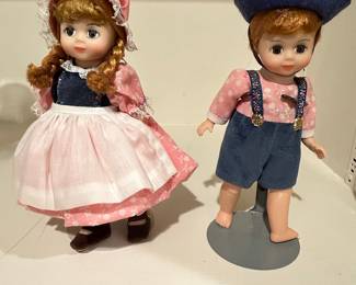 Madame Alexander "Jill" and "Jack" Dolls