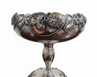 Silver Plated Fruit Bowl by F.B. Rogers Silver Co.