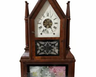 Gothic Revival Steeple Clock