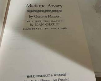 Madame Bovary by Gustave Flaubert (Holt, Rinehart & Winston Edition)