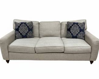 Miles Talbot Sofa with 2 Decorative Pillows