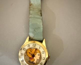 Vintage Mattel Barbie "Ponytail" Wristwatch