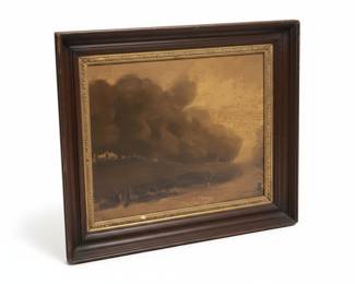 19th Century Maritime Oil Painting