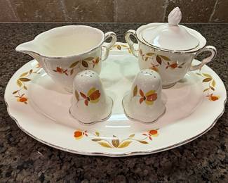 Hall Superior Quality "Autumn Leaf" Jewel Tea Dinnerware