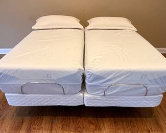 Leggett & Platt "s-cape" Adjustable Twin XL Bed Set with Massage