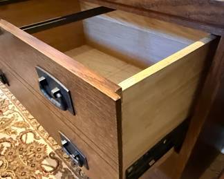 Mission Oak Style 4-Drawer Filing Cabinet Dresser