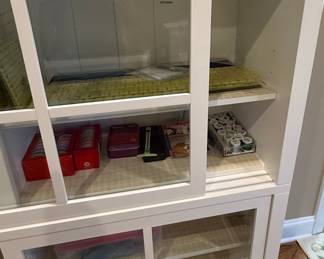 IKEA HAVSTA Glass-Door Cabinet, White