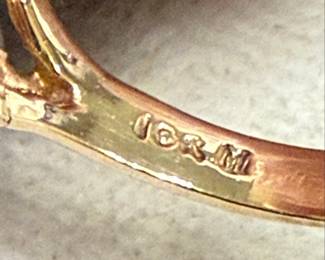 10K Gold Chinese Panda Coin Ring