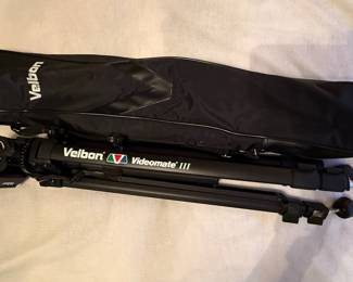 Velbon Videomate III Tripod with Case