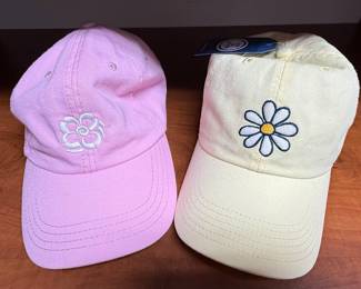 Life is Good Dogwood and Daisy Baseball Caps