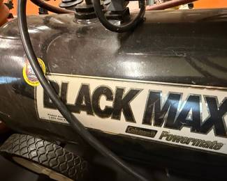 Black Max Coleman Powermate Air Compressor