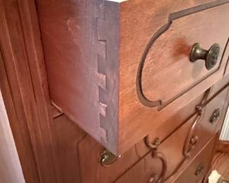 Victorian Style Walnut Dresser