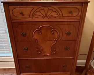 Victorian Style Walnut Dresser